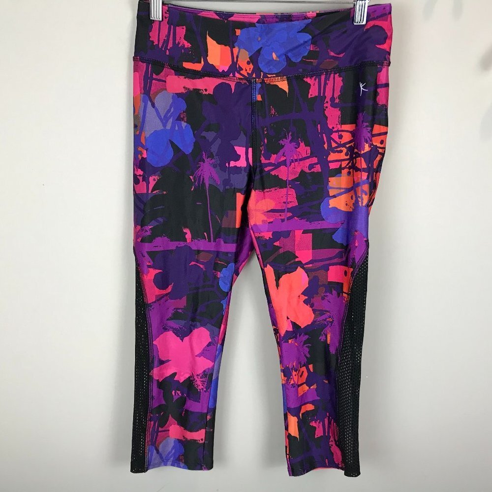 DANSKIN Dri-More Sz M Leggings